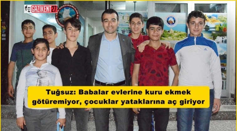 Tuğsuz: &Ccedil;ocuklarımızın geleceği i&ccedil;in değişim şart