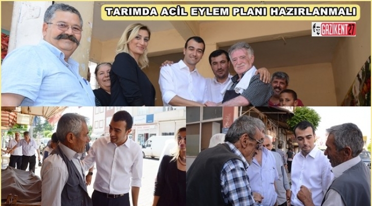 Tuğsuz: Tarım eylem planı hazırlanmalı