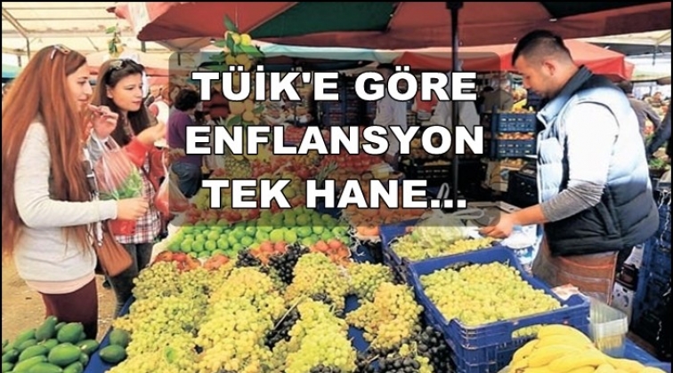 Hergün zam var ama enflasyon tek hane!