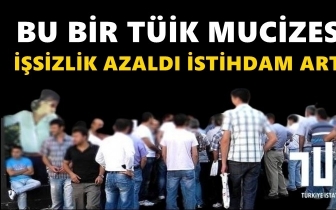 T&Uuml;İK'e g&ouml;re işsizlik azaldı istihdam arttı!