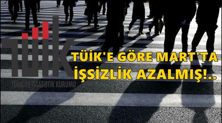 T&Uuml;İK'e g&ouml;re işsizlik Mart'ta azalmış!