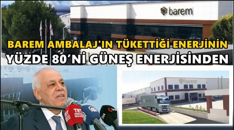 T&uuml;kettiği enerjinin y&uuml;zde 80'ni g&uuml;neş enerjisi...