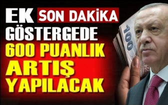 Memurların ek g&ouml;stergelerinde 600 puan artış!