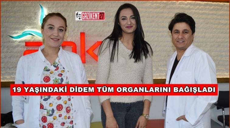 T&uuml;m organlarını bağışlayarak &ouml;rnek oldu