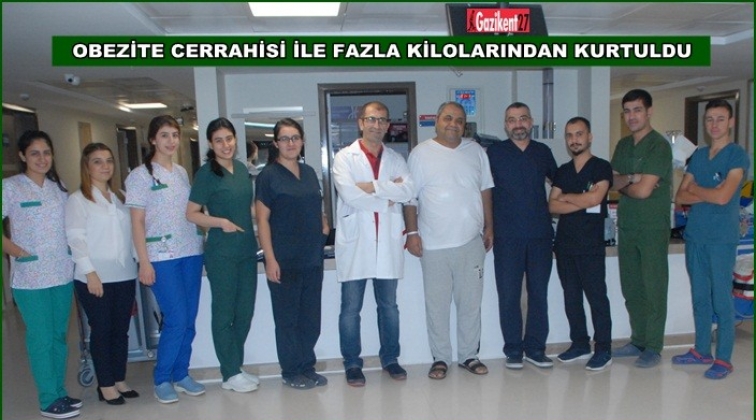 T&uuml;p mide ameliyatı ile sağlığına kavuştular