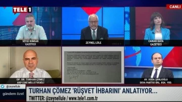 Turhan &Ccedil;&ouml;mez AKP&rsquo;deki r&uuml;şvet ağını anlattı!