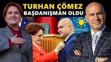 Turhan &Ccedil;&ouml;mez, Akşener'in başdanışmanı oldu