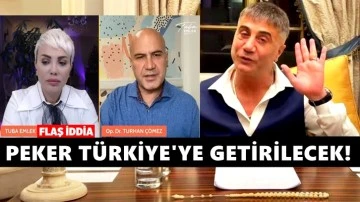 Turhan Çömez: Sedat Peker Türkiye'ye getirilecek!