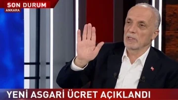Türk-İş Başkanı: Asgari ücret görüşmelerinde olmamızın bir anlamı yok