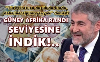 T&uuml;rk lirası, G&uuml;ney Afrika randı seviyesine indi!