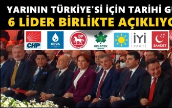 T&uuml;rk siyasetinde tarihi g&uuml;n...