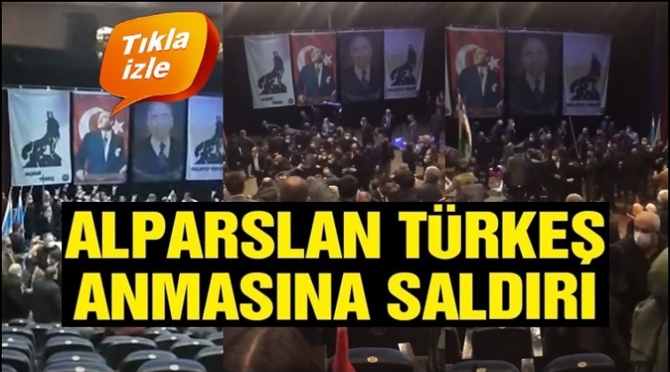 T&uuml;rkeş anmasına 'MHP&rsquo;liler saldırdı' iddiası...