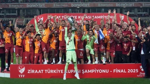 Türkiye Kupası'nda şampiyon Galatasaray