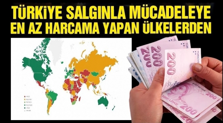 T&uuml;rkiye salgında en az harcama yapan...
