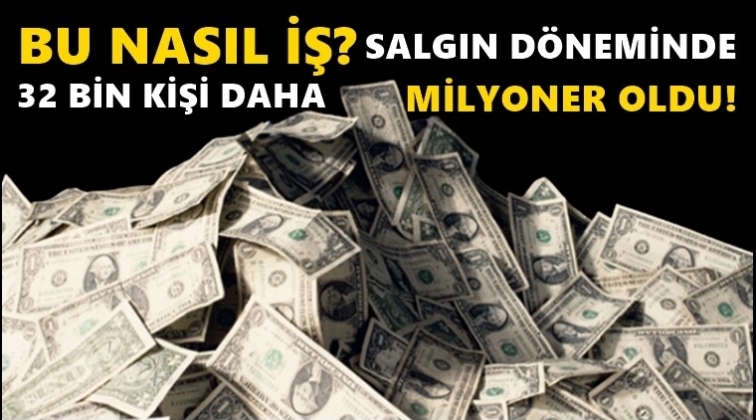 T&uuml;rkiye'de 32 bin 232 kişi daha milyoner oldu