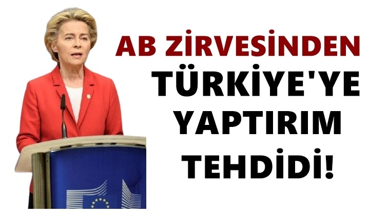 T&uuml;rkiye&rsquo;ye yaptırım tehdidi!