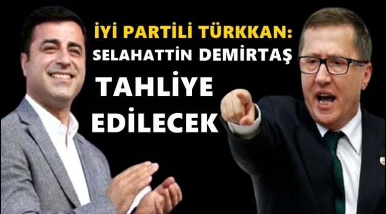 Türkkan'dan 'Demirtaş tahliye edilecek' iddiası