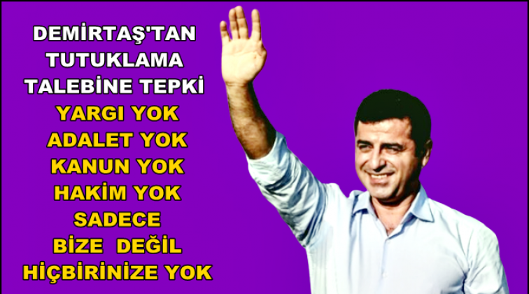 Tutuklu Demirtaş'a yeni tutuklama talebi