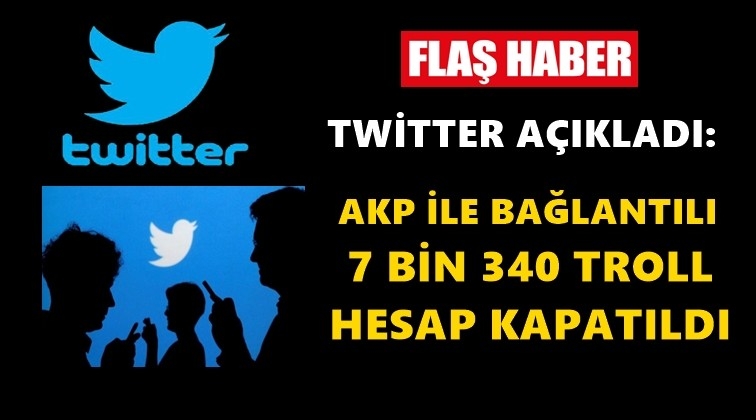 Twitter, AKP'li 7 bin 340 hesabı kapattı