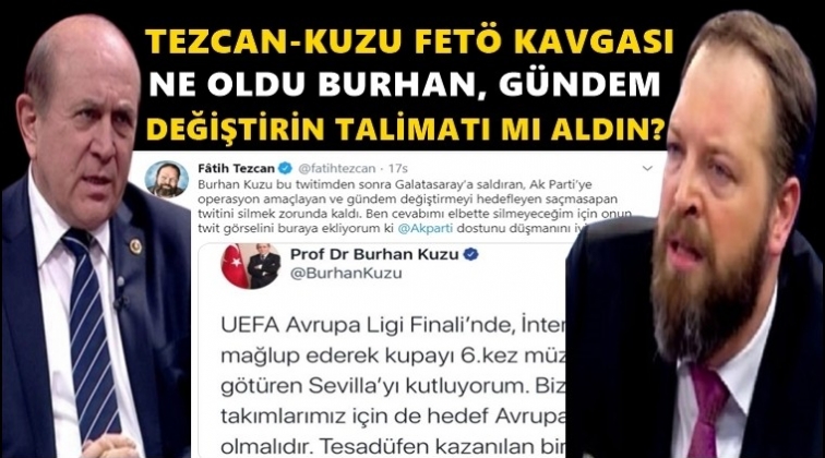 Twitter'da Kuzu ile Tezcan'ın 'Fet&ouml;' kavgası...