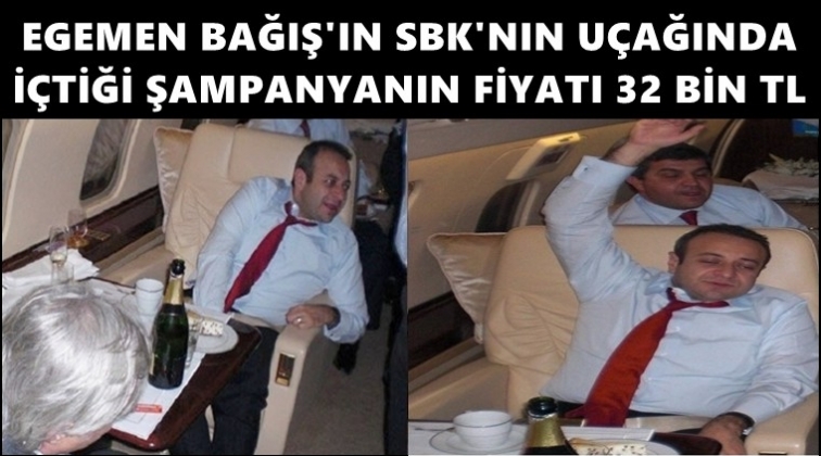U&ccedil;akta i&ccedil;tiği şampanyanın fiyatı dudak u&ccedil;uklattı!..