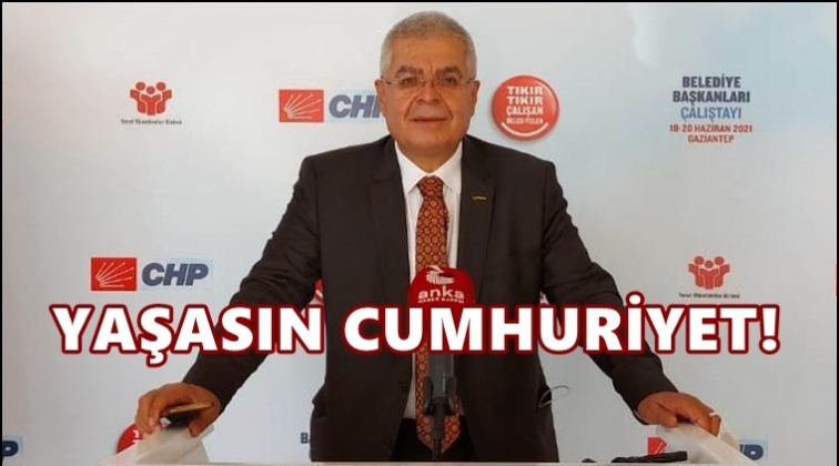 U&ccedil;ar: Cumhuriyeti demokrasi ile ta&ccedil;landıracağız