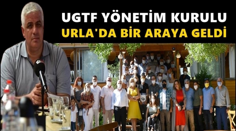UGTF Y&ouml;netimi Urla'da buluştu...