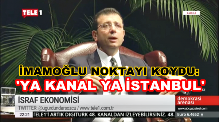 Uğur D&uuml;ndar&rsquo;ın konuğu İmamoğlu