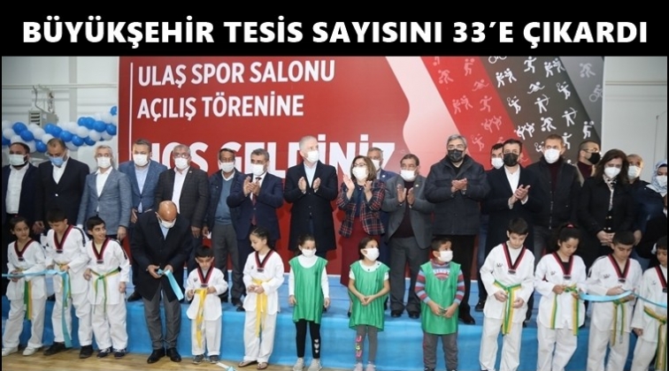 Ulaş Spor Salonu hizmete a&ccedil;ıldı...