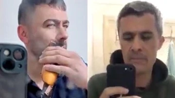 &Uuml;lk&uuml;c&uuml;lerden bıyık keserek Sinan Ateş protestosu...