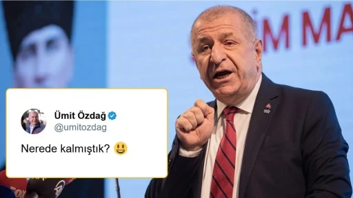 Ümit Özdağ'dan ilk paylaşım: Nerede kalmıştık?