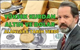 &Uuml;nl&uuml; ekonomist dolar ve altın i&ccedil;in tarih verdi!