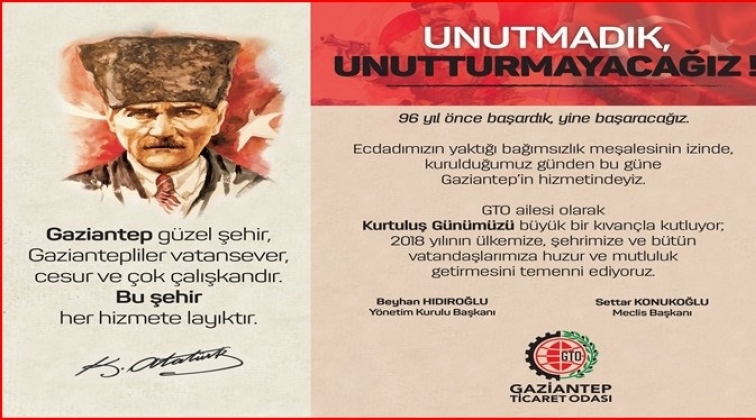 UNUTMADIK, UNUTTURMAYACAĞIZ...