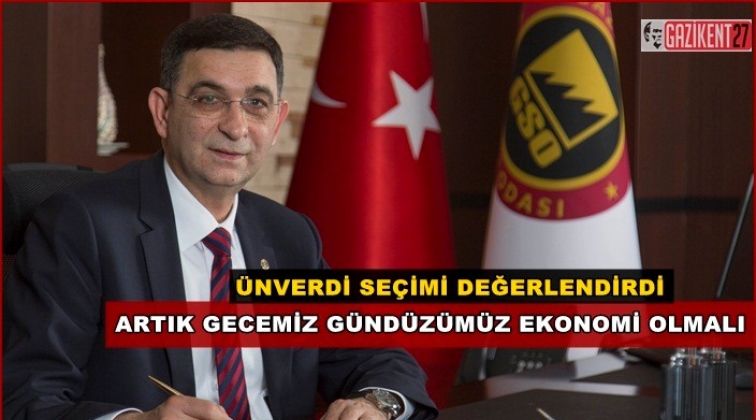 Ünverdi: Artık ekonomiye odaklanmalı