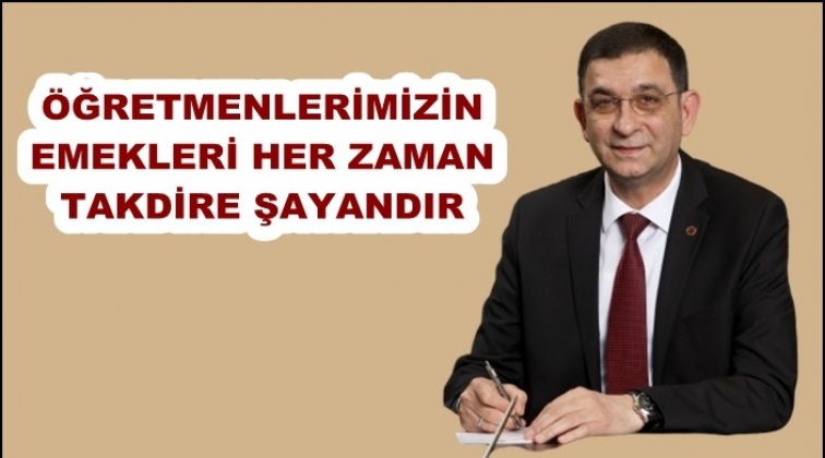 &Uuml;nverdi, &Ouml;ğretmenler G&uuml;n&uuml;&rsquo;n&uuml; kutladı