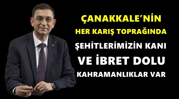 &Uuml;nverdi'den '&Ccedil;anakkale Zaferi' mesajı