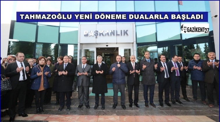 Ustalık d&ouml;nemine dualarla başladı...