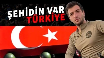 &Uuml;steğmen Tunahan Yavuz şehit oldu!