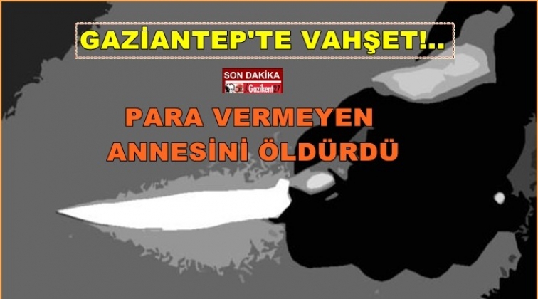 Uyuşturucu parası vermeyen annesini bıçaklayarak öldürdü