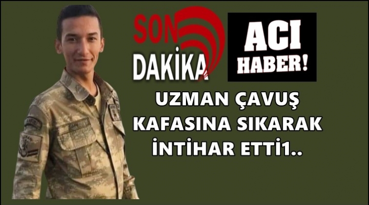 Uzman &Ccedil;avuş kafasına sıkarak intihar etti!