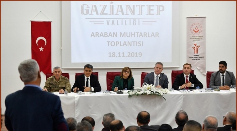 Vali G&uuml;l, Araban&rsquo;da incelemelerde bulundu