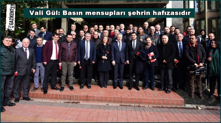 Vali G&uuml;l, gazetecilerle buluştu&hellip;