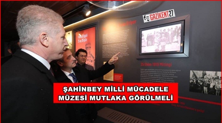 Vali G&uuml;l hayran kaldı