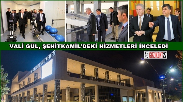 Vali G&uuml;l Şehitkamil'i gezdi