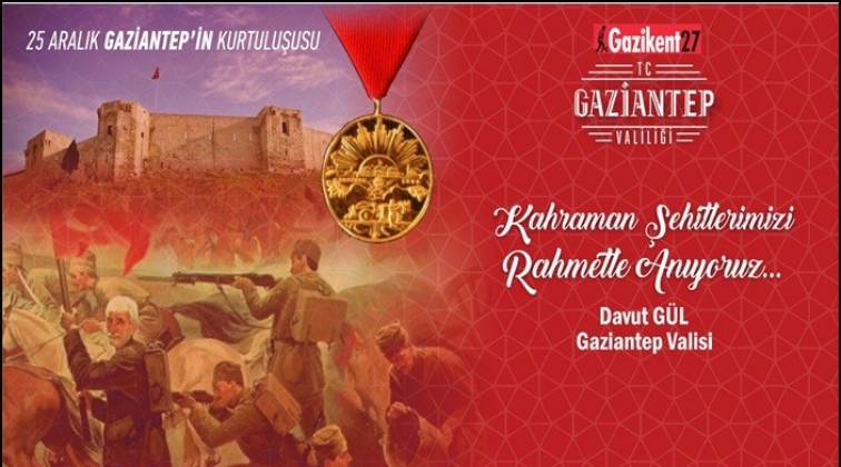 Vali G&uuml;l'den 25 Aralık kutlama mesajı