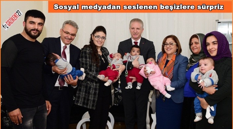 Vali G&uuml;l&rsquo;den beşizlere s&uuml;rpriz