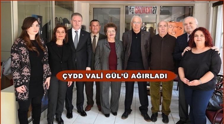 Vali G&uuml;l'den &Ccedil;YDD'ye ziyaret