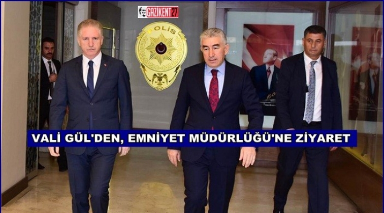 Vali G&uuml;l&rsquo;den Emniyet M&uuml;d&uuml;rl&uuml;ğ&uuml;'ne ziyaret