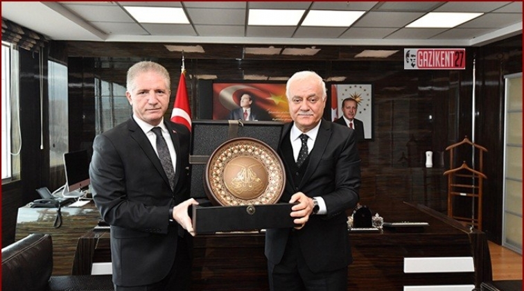 Vali G&uuml;l'den Hatipoğlu&rsquo;na hayırlı olsun ziyareti