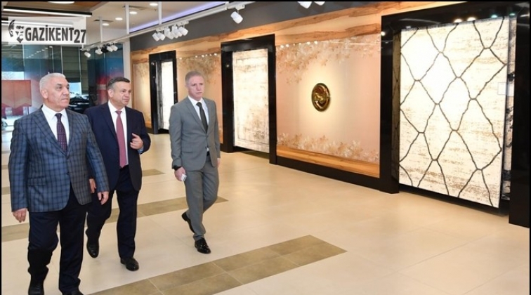 Vali G&uuml;l'den Merinos Halı'ya ziyaret